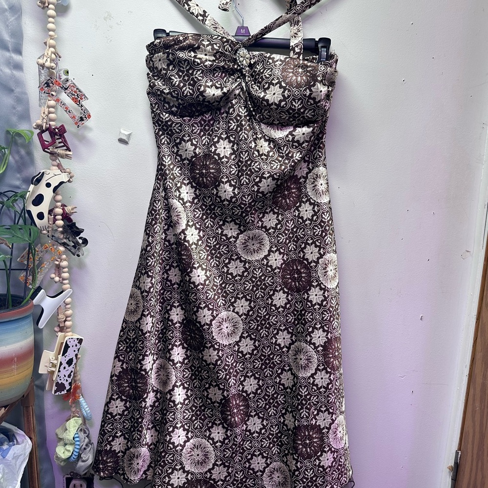 Elegant Patterned Dress